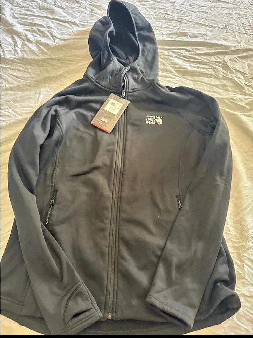 Mountain Hardwear Women's Hooded Jacket Black Size XL NWT